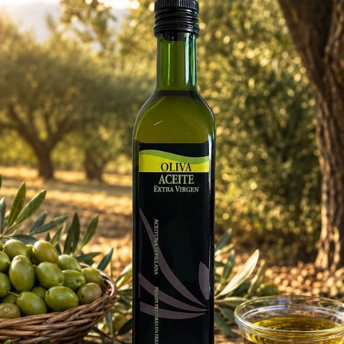 ACEITE DE OLIVA EXTRA-VIRGEN "VALLE DEL HUASCO " 500cc